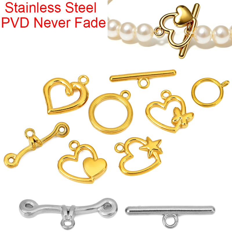5sets PVD Never Fade Stainless - Jewelry Making School recension och pris