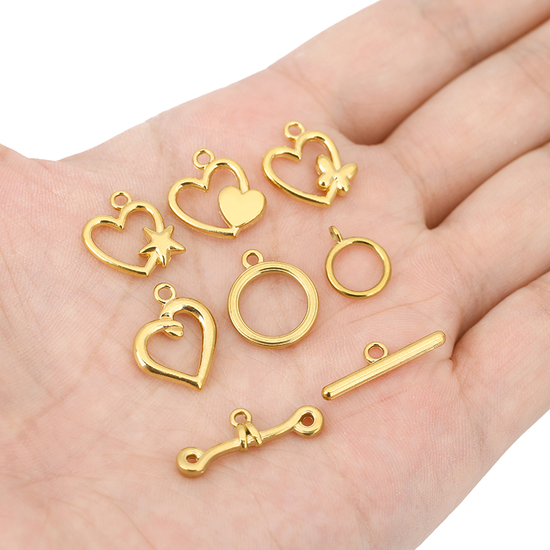 5sets PVD Never Fade Stainless - Jewelry Making School recension och pris