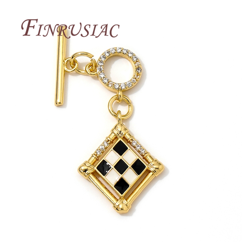 18K Gold Plated Toggle Clasps  - Toggle Clasp Gold recension och pris