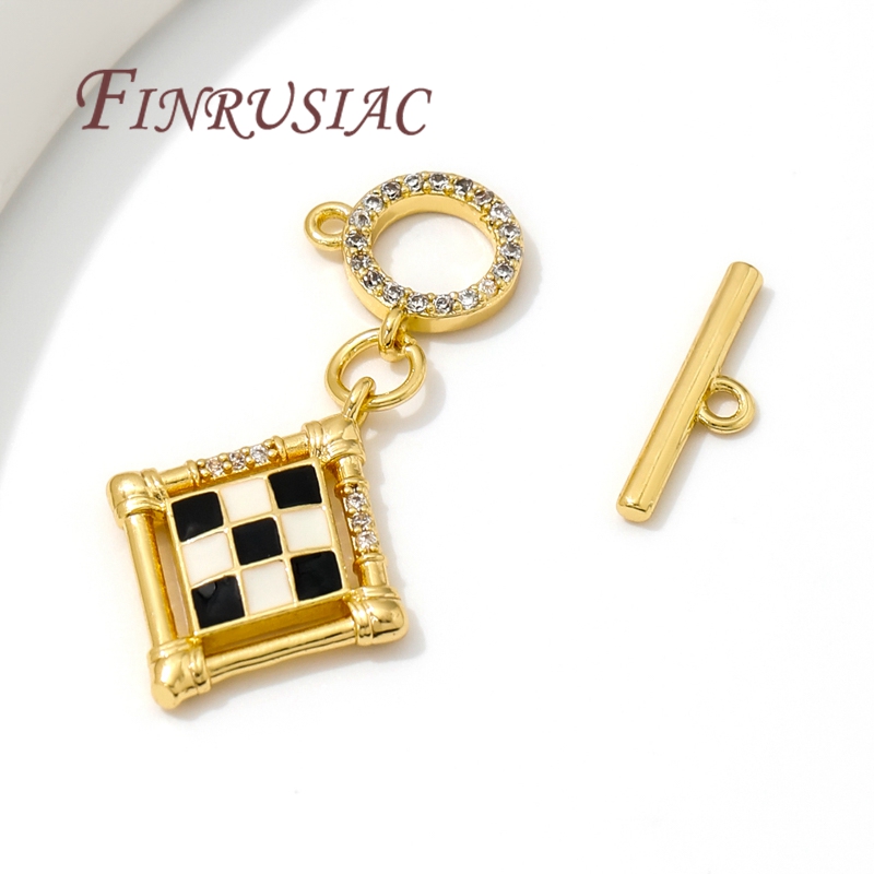18K Gold Plated Toggle Clasps  - Toggle Clasp Gold recension och pris