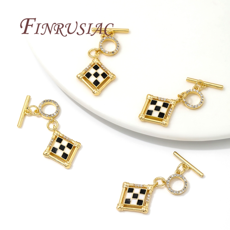 18K Gold Plated Toggle Clasps  - Toggle Clasp Gold recension och pris