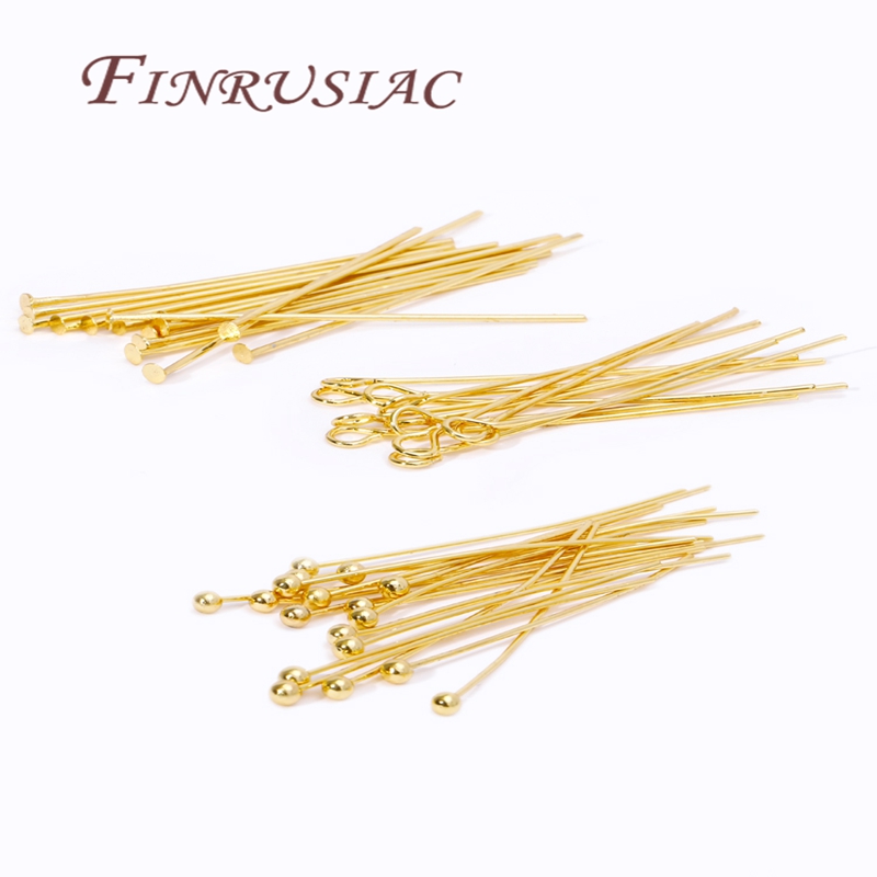 50Pcs 20-50mm Gold Plated Pins - Jewelry Making Jig recension och pris