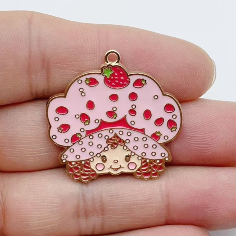 10pcs Cute Little Girl Enamel  - Jewelry Making Earrings recension och pris