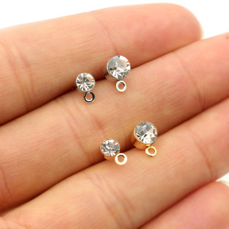 50pcs Stud Earrings Pins with  - Jewelry Making Set recension och pris