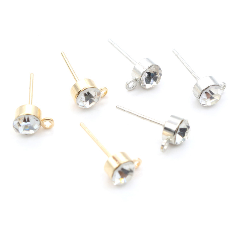50pcs Stud Earrings Pins with  - Jewelry Making Set recension och pris
